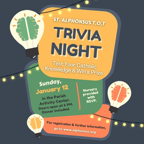 T.O.T. Trivia Night 1-12-25